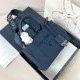 프라다 Prada 1BA378 코튼 캔버스 미니 핸드백 22cm