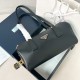 프라다 Prada 1BB127 미디엄 가죽 탑 핸들 백