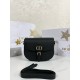 디올 Dior Medium Bobby Bag Black 22cm
