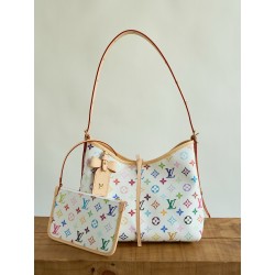 루이비통 M13661 Louis Vuitton x Murakami Takashi Carryall PM Multicolor 29CM