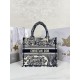 디올 Dior Small Dior Book Tote Blue Reverse 26.5cm