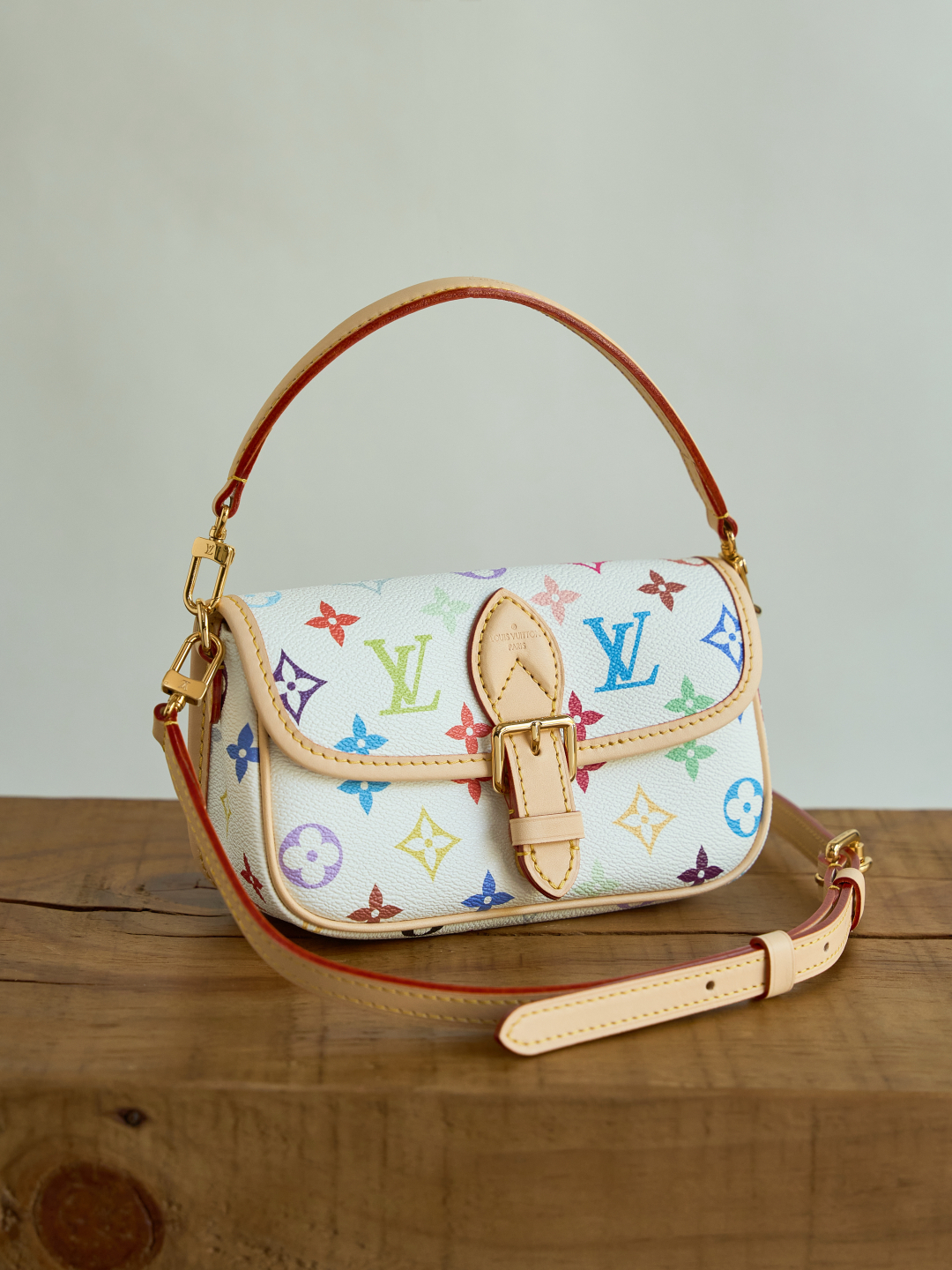 루이비통 M14194 Louis Vuitton x Murakami 크로스 백 19CM