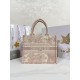 디올 Dior Small Dior Book Tote Pink Reverse 26.5cm