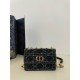 디올 Dior Miss Caro Mini Bag Black 19cm