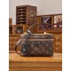 루이비통 Louis Vuitton M47125 Vanity Chain Pouch Monogram Reverse 19CM