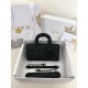 디올 Dior Small Lady D-Joy Bag Black 22cm