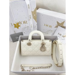 디올 Dior Small Lady D-Joy Bag White 22cm
