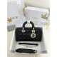 디올 Dior Medium Lady D-Joy Bag Black 26cm