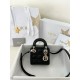 디올 Dior Lady Dior Micro Bag Black