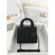디올 Dior Mini Lady Dior Bag Black 17cm
