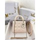 디올 Dior Mini Lady Dior Bag Pink 17cm