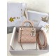 디올 Dior Mini Lady Dior Bag Pink 17cm