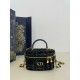 디올 Dior 30 Montaigne Mini Vanity Case Black 16.5cm