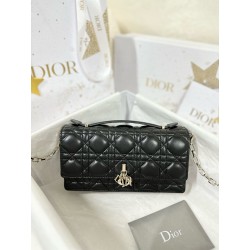 디올 Dior My Dior Mini Bag Black 21cm