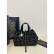 디올 Dior Medium Dior Toujours Bag Black 28.5cm