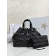 디올 Dior Large Dior Toujours Bag Black 37cm