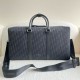 디올 Dior Lingot 50 Bag Black Oblique Jacquard 50cm