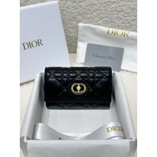 디올 Dior Jolie Glycine Wallet Black 11cm