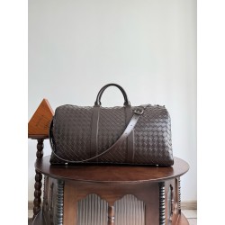 보테가베네타 Bottega Veneta 650061 Intrecciato Cabin Duffle Fondant 50cm