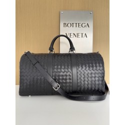 보테가베네타 Bottega Veneta 650061 Intrecciato Cabin Duffle Fondant 50cm