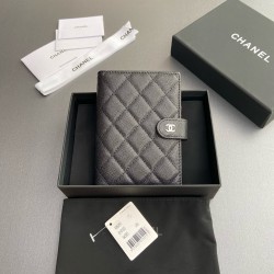 샤넬 Chanel 96066 지갑 Black/silver 10CM