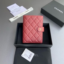 샤넬 Chanel 96066 지갑 Wine red 10CM