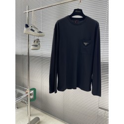 프라다 Prada 긴팔 티셔츠