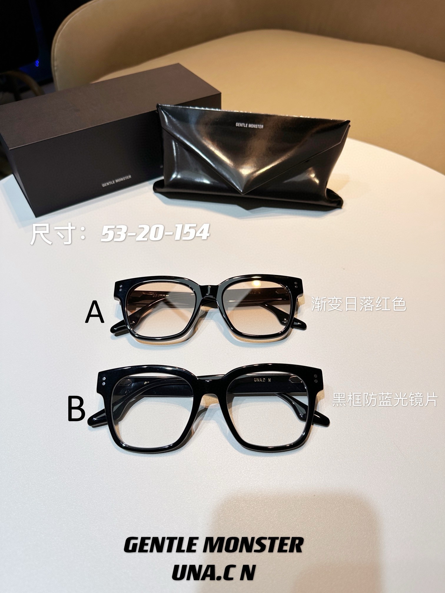 젠틀 몬스터 Gentle Monster Una.C N 53-20-154