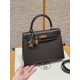 에르메스 Hermes Kelly 25cm Epsom 46 Ebene/gold