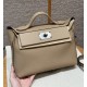 에르메스 Hermes Kelly 2424 29cm evercolor S2 Trench/silver