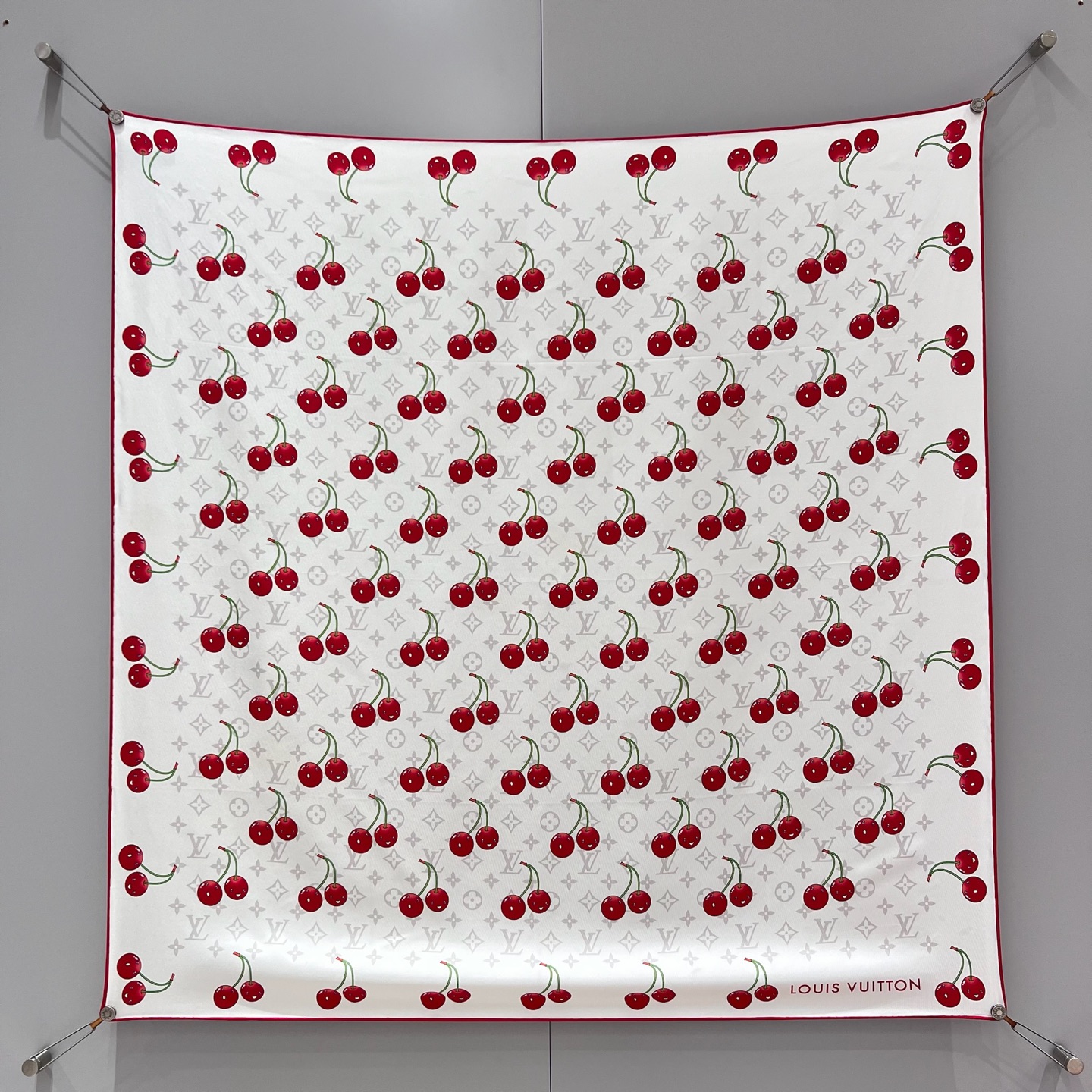 루이비통 Louis Vuitton 스커프 90×90cm