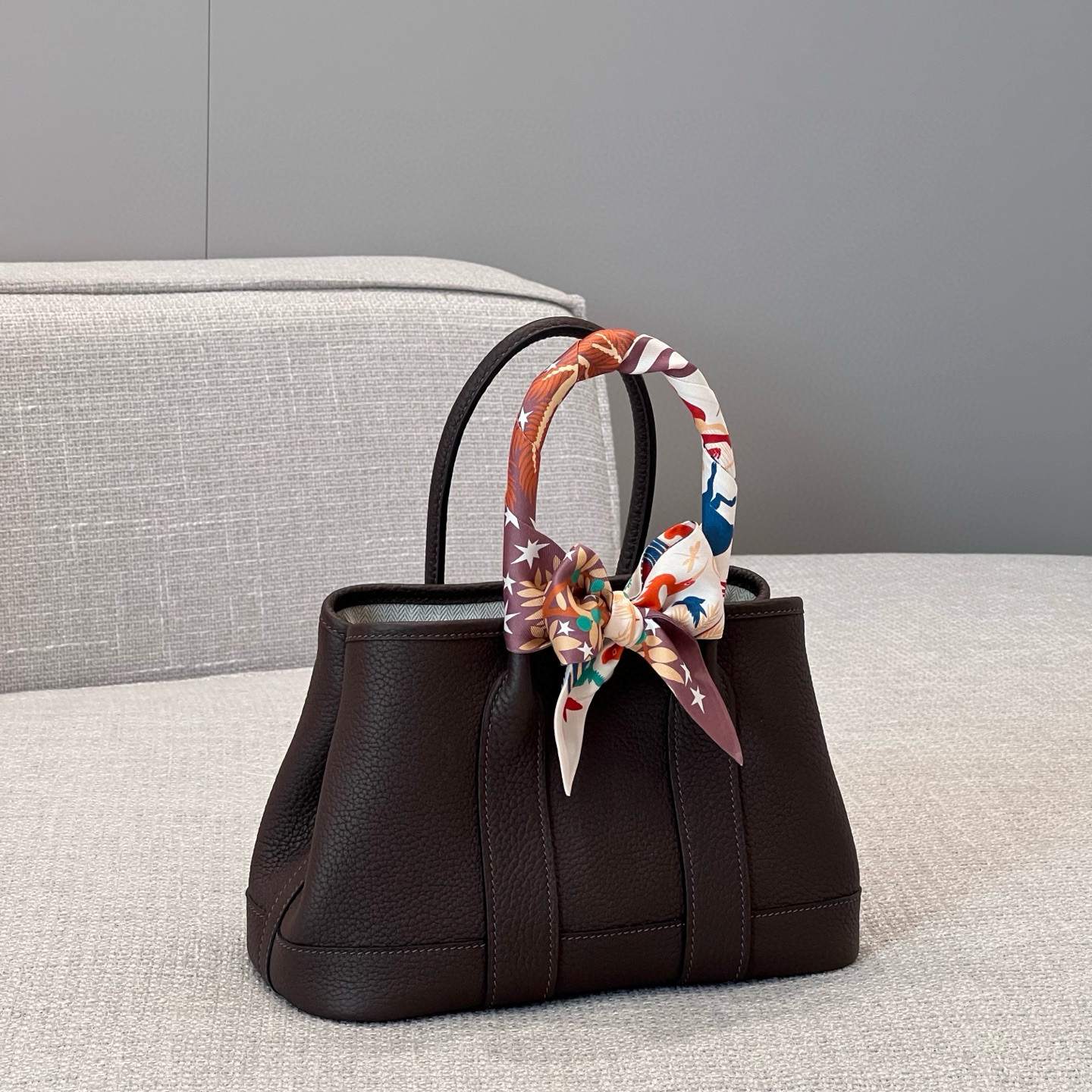 에르메스 Hermes Mini Garden party 23cm Germany Leather 46 Ebene