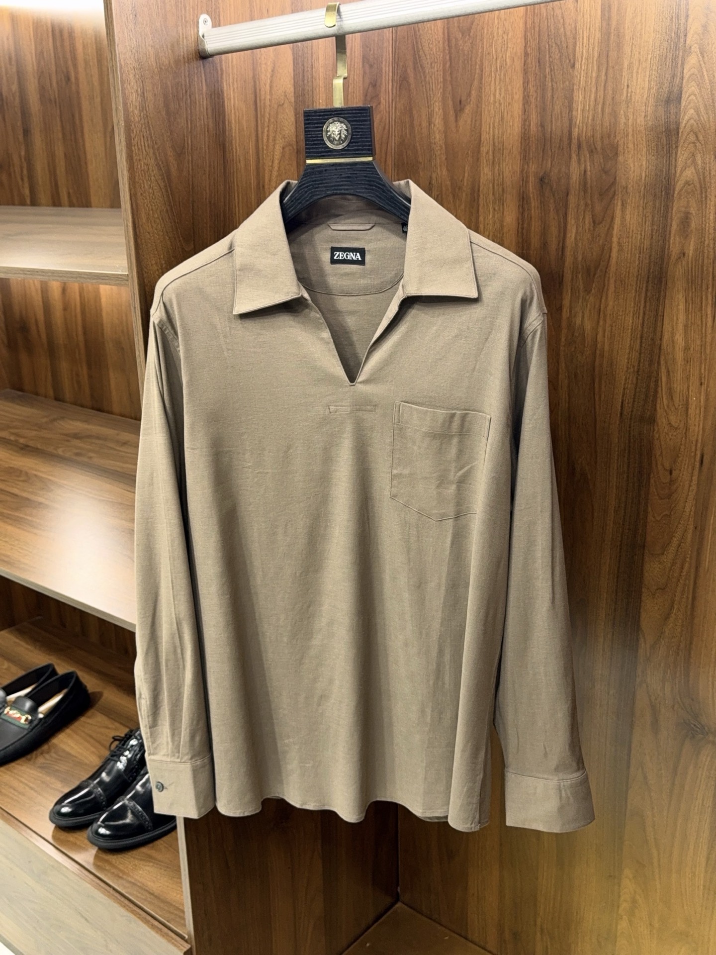 제냐 Zegna 긴팔 티셔츠