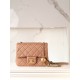 샤넬 Chanel Mini Flap Bag AS1786 Tea-brown 18cm