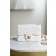 샤넬 Chanel Mini Flap Bag AS1786 White 18cm