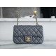 샤넬 Chanel 23c Mini Flap Bag AS1787 Dark grey 20cm