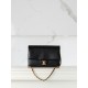 샤넬 Chanel 24K Flap Bag Black 23cm