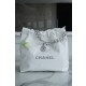 샤넬 Chanel 22P 22Small Handbag AS3260 White silver 35cm