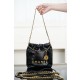 샤넬 Chanel 22P 22Mini Handbag AS3980 Black gold 19cm