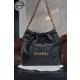 샤넬 Chanel 24B 22 Small Handbag AS3260 Black 35cm