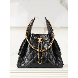 샤넬 CHANEL 25c 25Small Handbag AS5293 Black 26cm