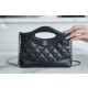 샤넬 Chanel 24S 31Shopping Bag Nano AP3656 Black 20.5cm