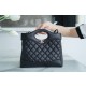 샤넬 Chanel 25P 31 Mini Shopping Bag AS4133 Black 22cm