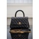 샤넬 Chanel Small CoCo Handle Flap Bag A92990 Black 24cm