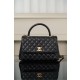 샤넬 Chanel Medium CoCo Handle Flap Bag A92991 Black 29cm