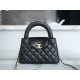 샤넬 Chanel 23K Kelly Nano AS4416 Black 13cm