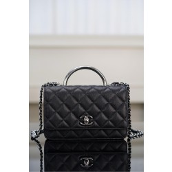 샤넬 Chanel 25P Wallet on Chain AP4497 Black 12cm