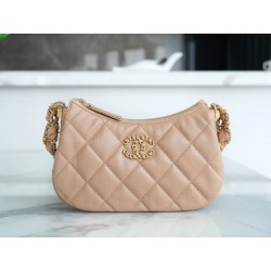 샤넬 Chanel 23k Large 19 Hobo Bag Apricot 23cm
