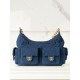 샤넬 Chanel 25c Large Hobo Handbag Deep blue 35cm