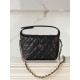 샤넬 Chanel 25c Clutch with Chain Black 21.5cm